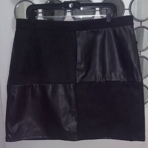 🌺Elegant Black Patchwork Mini